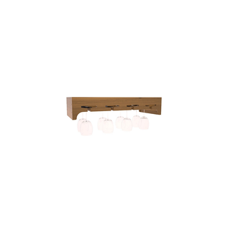 Elementcollection 26 Stemware Wood Wine Rack Oak Stained