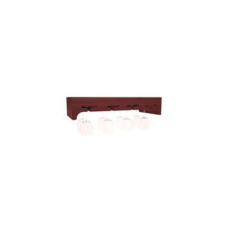 Elementcollection 26 Stemware Wood Wine Rack Cherry Stained