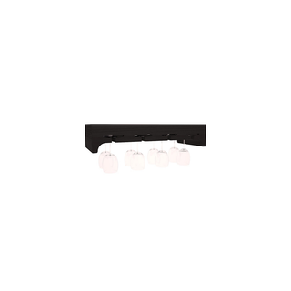 Elementcollection 26 Stemware Wood Wine Rack Black Stained