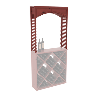 Elementcollection 35 Large Cellar Wood Wine Cellar Arch Cherry Stained