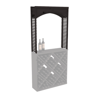 Elementcollection 35 Large Cellar Wood Wine Cellar Arch Black Stained