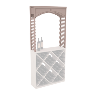 Elementcollection 35 Large Cellar Wood Wine Cellar Arch Greywash Stained