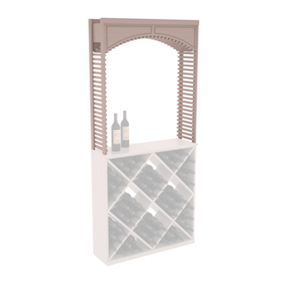 Elementcollection 35 Large Cellar Wood Wine Cellar Arch Greywash Stained