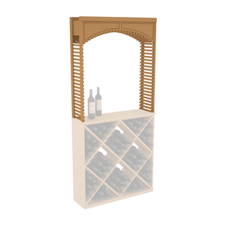 Elementcollection 35 Large Cellar Wood Wine Cellar Arch Oak Stained