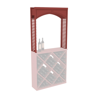 Elementcollection 35 Large Cellar Wood Wine Cellar Arch Cherry Stained