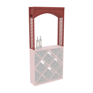 Elementcollection 35 Large Cellar Wood Wine Cellar Arch Cherry Stained