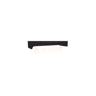 Elementcollection 35 Large Stemware Wood Wine Rack Black Stained