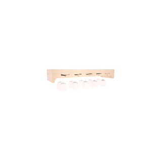 Elementcollection 35 Large Stemware Wood Wine Rack Unstained