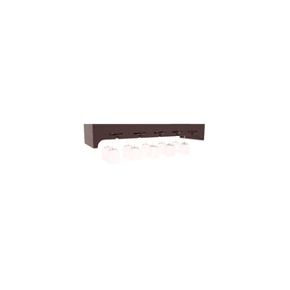 Elementcollection 35 Large Stemware Wood Wine Rack Walnut Stained