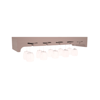 Elementcollection 35 Large Stemware Wood Wine Rack Greywash Stained
