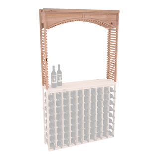 Elementcollection 42 5 Wood Wine Cellar Arch Black Stained