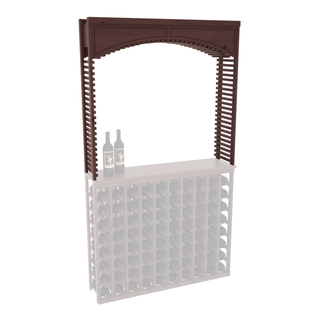 Elementcollection 42 5 Wood Wine Cellar Arch Cherry Stained