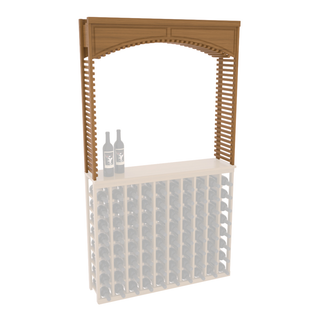 Elementcollection 42 5 Wood Wine Cellar Arch Oak Stained
