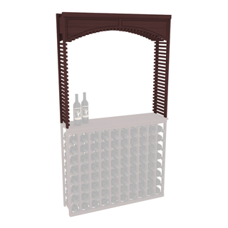 Elementcollection 42 5 Wood Wine Cellar Arch Walnut Stained