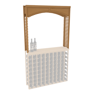 Elementcollection 42 5 Wood Wine Cellar Arch Oak Stained
