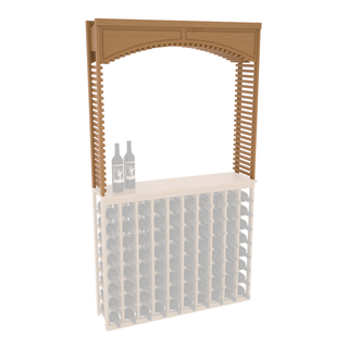 Elementcollection 42 5 Wood Wine Cellar Arch Oak Stained