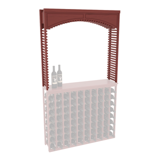 Elementcollection 42 5 Wood Wine Cellar Arch Cherry Stained