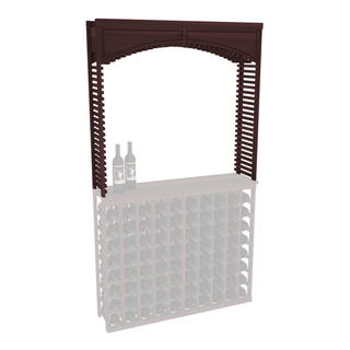 Elementcollection 42 5 Wood Wine Cellar Arch Cherry Stained