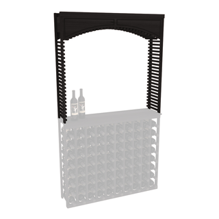 Elementcollection 42 5 Wood Wine Cellar Arch Black Stained