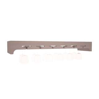 Elementcollection 42 5 Stemware Wood Wine Rack Greywash Stained