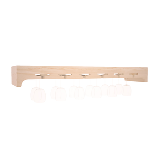 Elementcollection 42 5 Stemware Wood Wine Rack Unstained