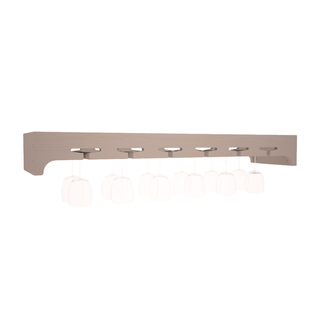 Elementcollection 42 5 Stemware Wood Wine Rack Greywash Stained