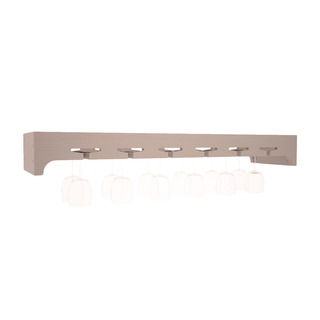 Elementcollection 42 5 Stemware Wood Wine Rack Greywash Stained