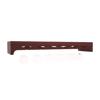 Elementcollection 42 5 Stemware Wood Wine Rack Cherry Stained