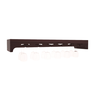 Elementcollection 42 5 Stemware Wood Wine Rack Walnut Stained