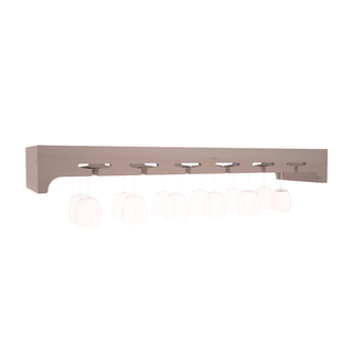 Elementcollection 42 5 Stemware Wood Wine Rack Greywash Stained