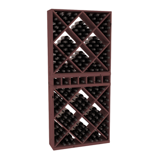 Elementcollection Magnum Wood Cubby Cube Combo Walnut Stained