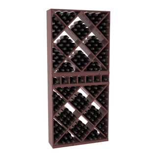 Elementcollection Magnum Wood Cubby Cube Combo Walnut Stained