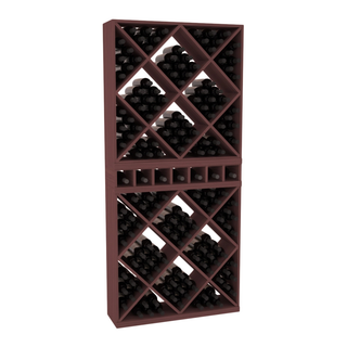 Elementcollection Magnum Wood Cubby Cube Combo Walnut Stained