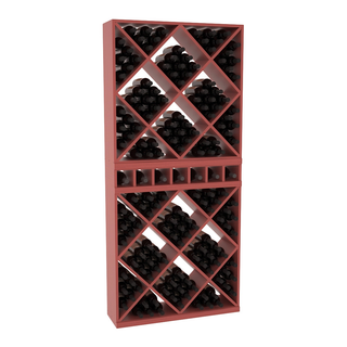 Elementcollection Magnum Wood Cubby Cube Combo Cherry Stained