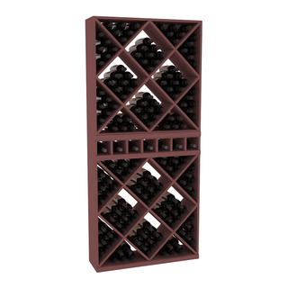 Elementcollection Magnum Wood Cubby Cube Combo Walnut Stained