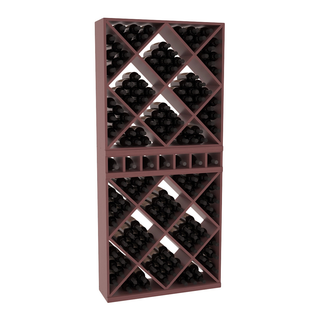 Elementcollection Magnum Wood Cubby Cube Combo Walnut Stained