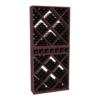 Elementcollection Magnum Wood Cubby Cube Combo Walnut Stained