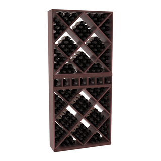 Elementcollection Magnum Wood Cubby Cube Combo Walnut Stained
