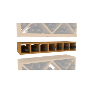 Elementcollection 7 Bottle Magnum Bottle Wood Cubby Oak Stained