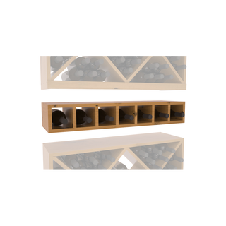 Elementcollection 7 Bottle Magnum Bottle Wood Cubby Oak Stained