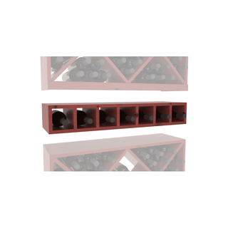 Elementcollection 7 Bottle Magnum Bottle Wood Cubby Cherry Stained