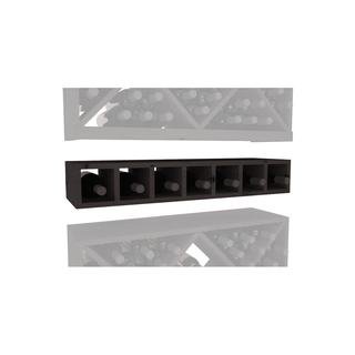 Elementcollection 7 Bottle Magnum Bottle Wood Cubby Black Stained