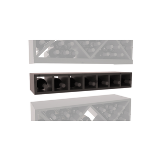 Elementcollection 7 Bottle Magnum Bottle Wood Cubby Black Stained