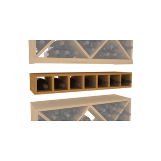 Elementcollection 7 Bottle Magnum Bottle Wood Cubby Oak Stained