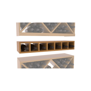 Elementcollection 7 Bottle Magnum Bottle Wood Cubby Oak Stained