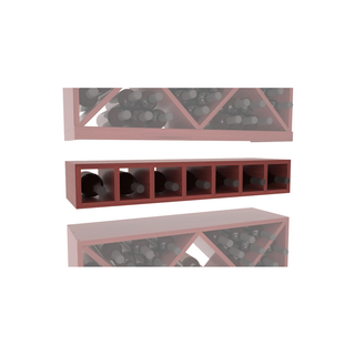 Elementcollection 7 Bottle Magnum Bottle Wood Cubby Cherry Stained