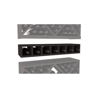 Elementcollection 7 Bottle Magnum Bottle Wood Cubby Black Stained
