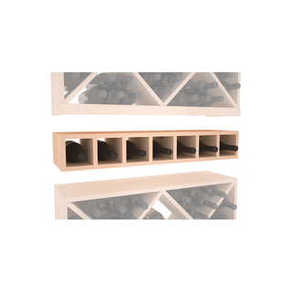 Elementcollection 7 Bottle Magnum Bottle Wood Cubby Unstained Element Collection