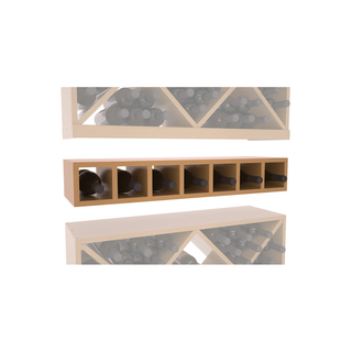 Elementcollection 7 Bottle Magnum Bottle Wood Cubby Oak Stained