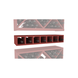 Elementcollection 7 Bottle Magnum Bottle Wood Cubby Cherry Stained